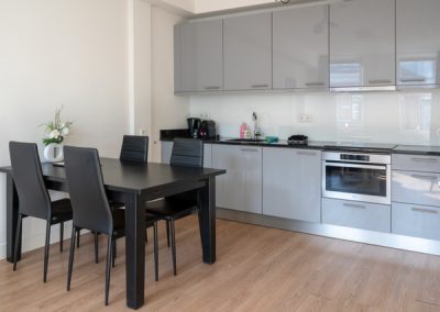 fully equipped kitchen apartment Utrecht